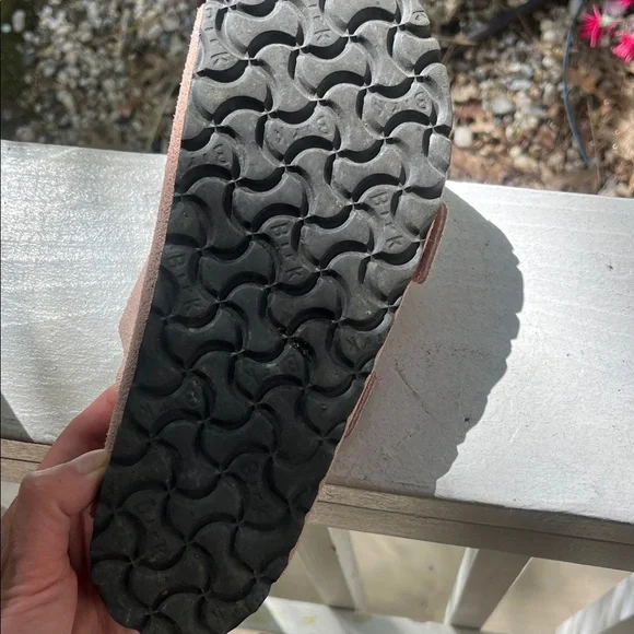 Birkenstock Women Double-Buckle Suede Sandals in Dusty Rose - Picture 3 of 4